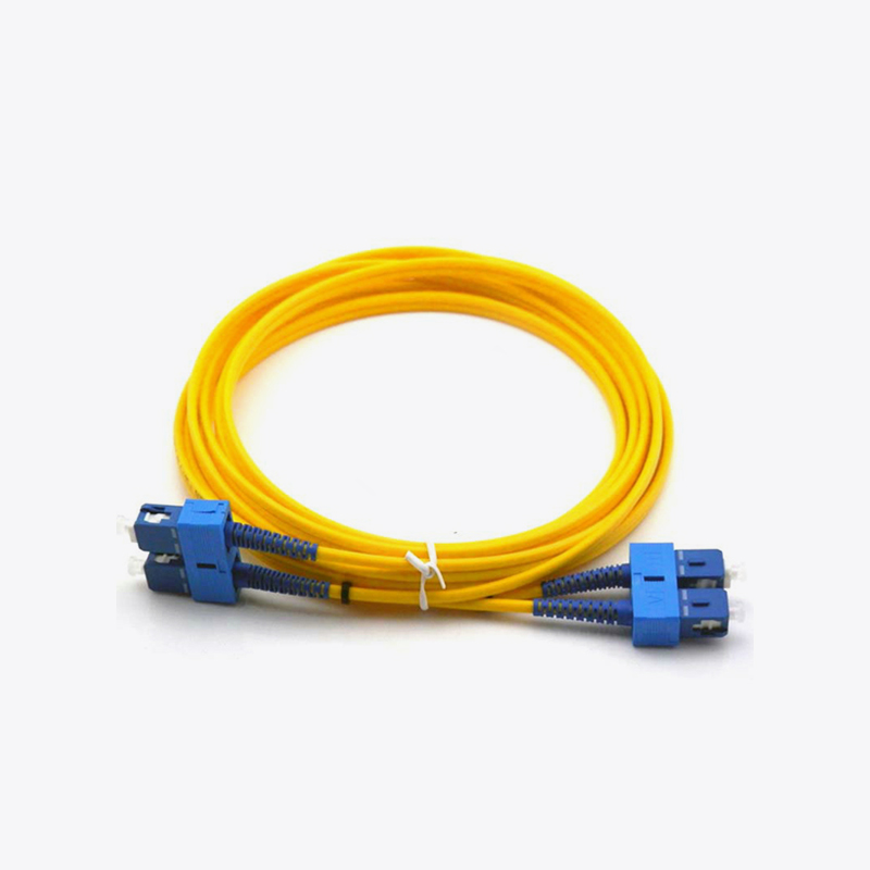 Cable de conexión de fibra óptica dúplex SC-SC