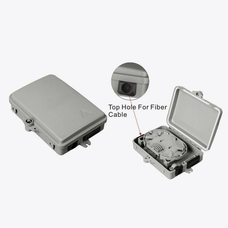 Caja de distribución de fibra óptica de 4/6 núcleos T7-202