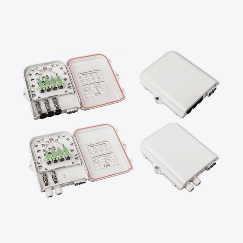 Caja de distribución de fibra óptica de 8 núcleos T7-203A-SC