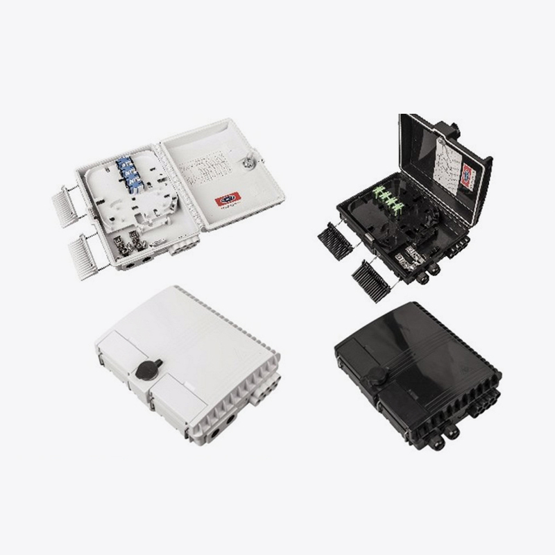 Caja de distribución de fibra óptica de 8 núcleos T7-205A-SC