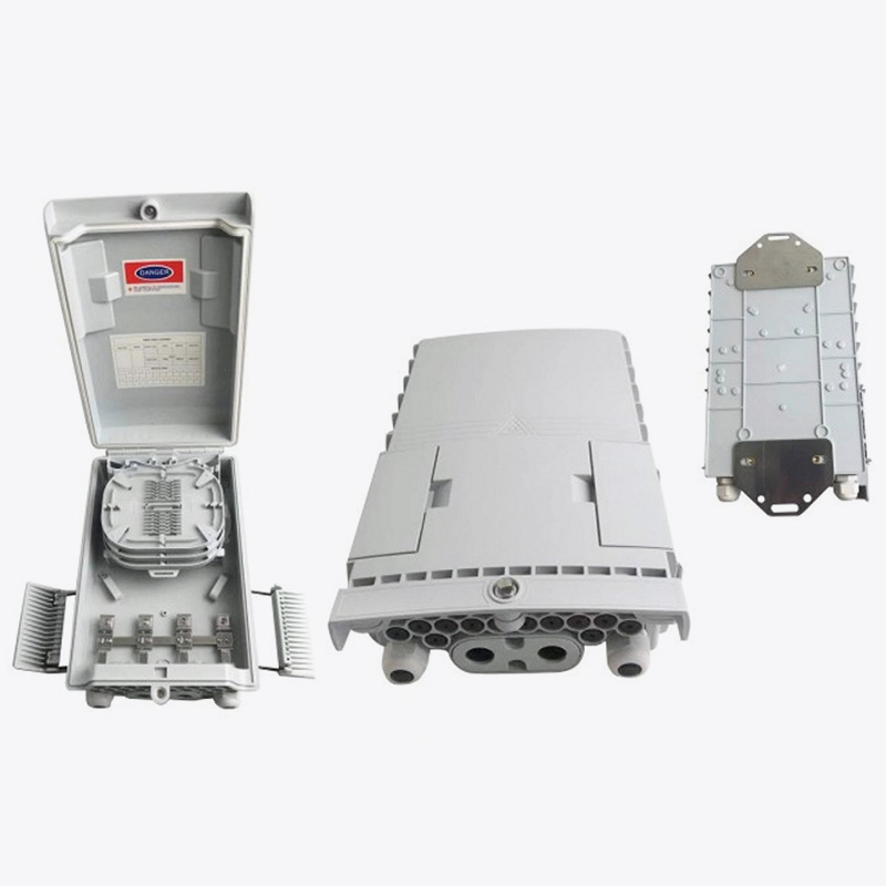 Caja de distribución de fibra óptica de 16 núcleos T7-208A-SC