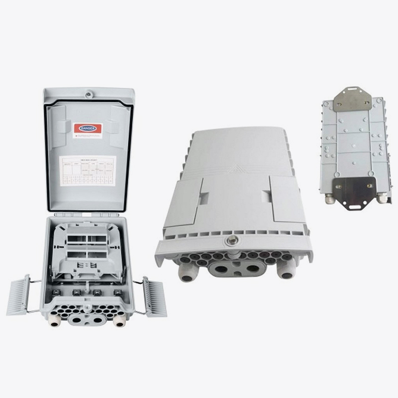 Caja de distribución de fibra óptica de 16 núcleos T7-208C-SC